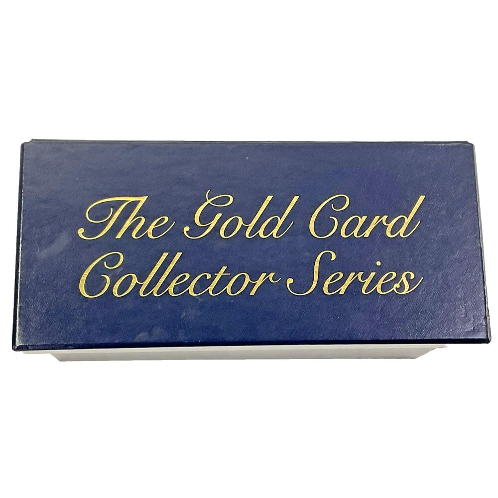 Gold Card Collector’s Series Baseball Trading Card Set Gold Parallel Insert -COA
